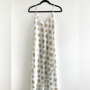 Wilfred Floral Satin Slip Dress